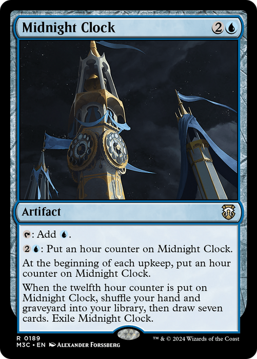 Midnight Clock [M3C-189] Foil - Modern Horizons 3 Commander