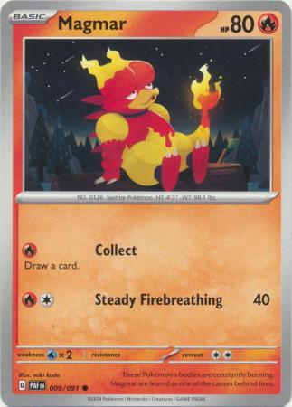 Magmar (009/091) [Scarlet & Violet: Paldean Fates]