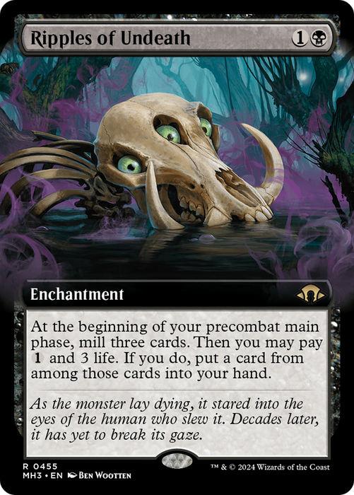 Ripples of Undeath (Extended Art) [MH3-455] - Modern Horizons 3