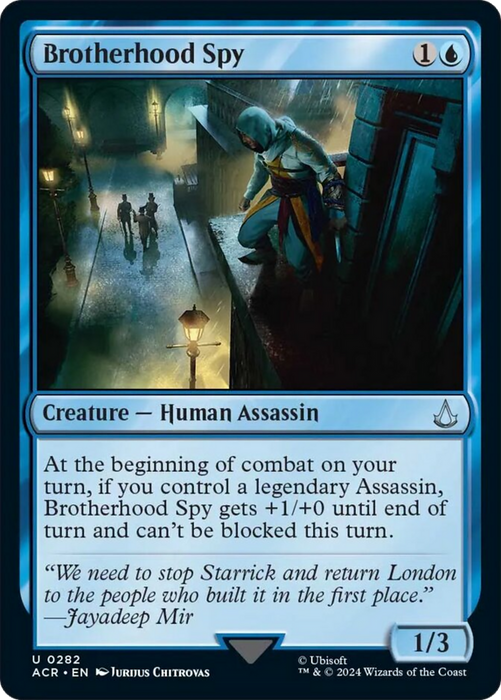 Brotherhood Spy [ACR-282] Foil - Assassin's Creed