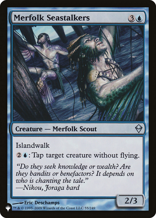 Merfolk Seastalkers [PLST-ZEN-55] - The List