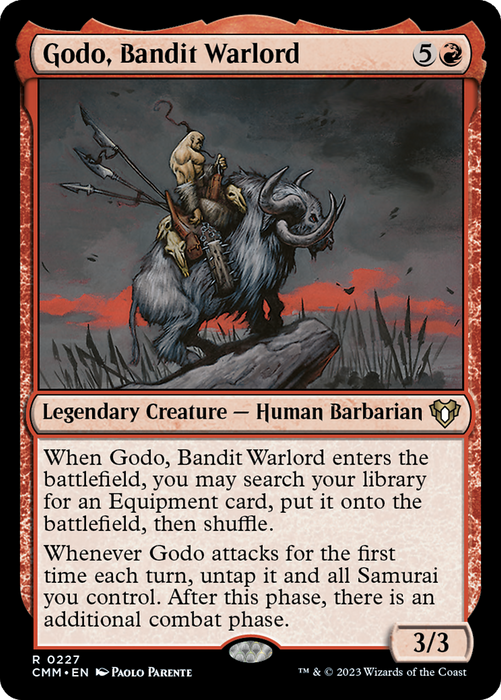 Godo, Bandit Warlord [CMM-227] - Commander Masters