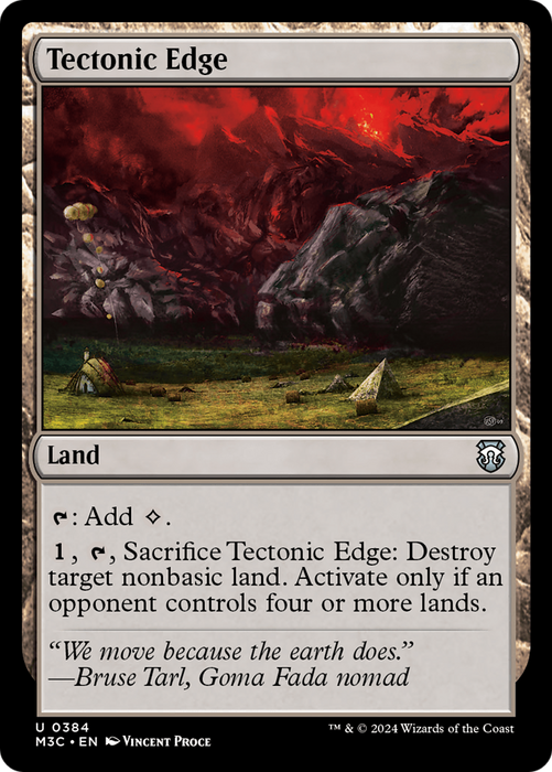Tectonic Edge [M3C-384] - Modern Horizons 3 Commander