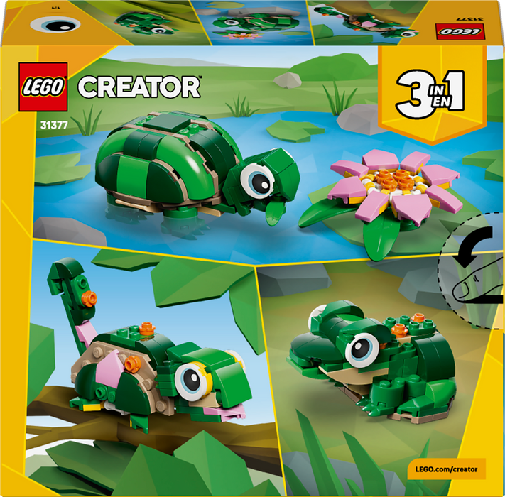 LEGO - Creator - Turtle with a Water Lily Flower