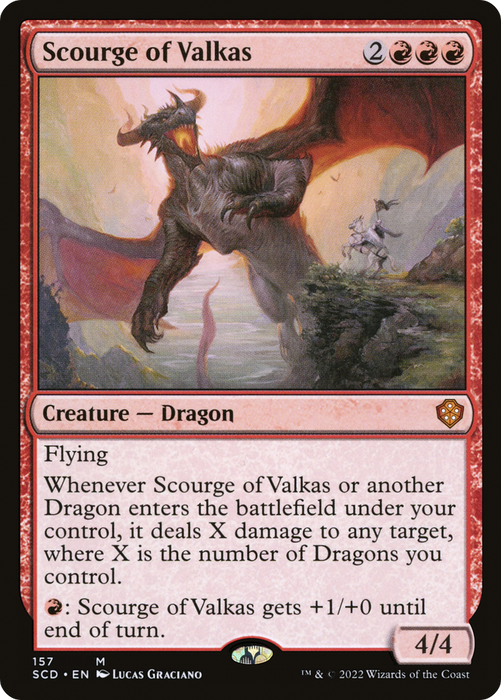 Scourge of Valkas [SCD-157] - Starter Commander Decks