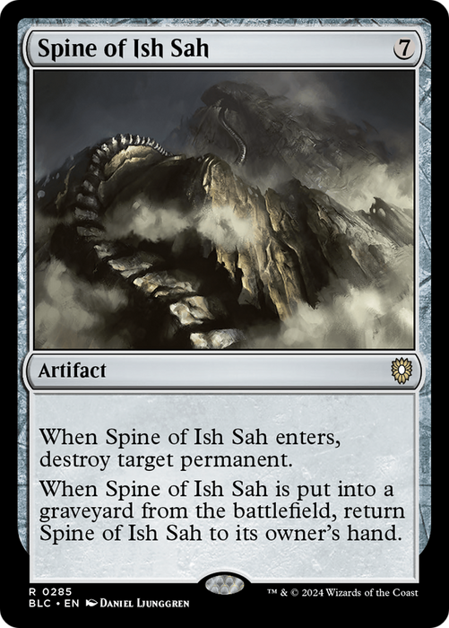 Spine of Ish Sah [BLC-285] - Bloomburrow Commander