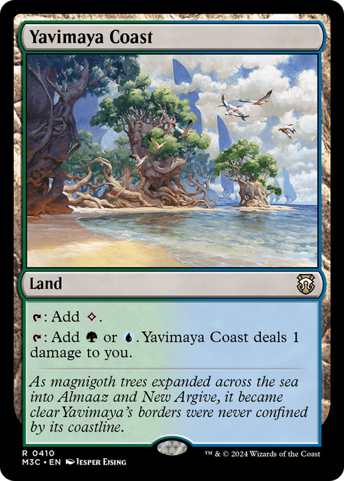 Yavimaya Coast [M3C-410] - Modern Horizons 3 Commander