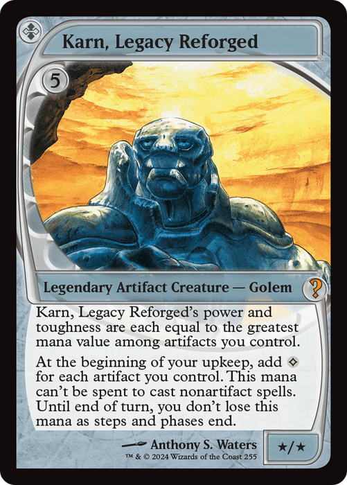 Karn, Legacy Reforged [MB2-255] Foil - Mystery Booster 2