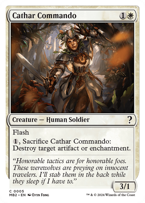 Cathar Commando [MB2-005] - Mystery Booster 2