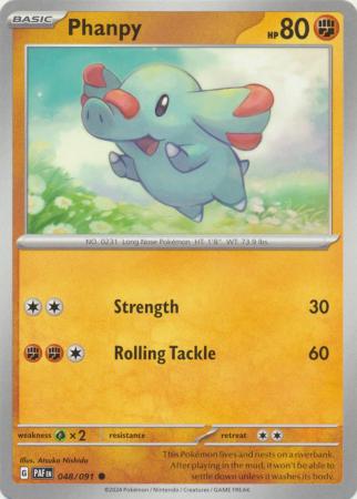 Phanpy (048/091) [Scarlet & Violet: Paldean Fates]