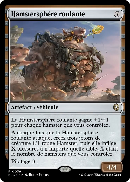 Rolling Hamsphere [BLC-039] - Bloomburrow Commander