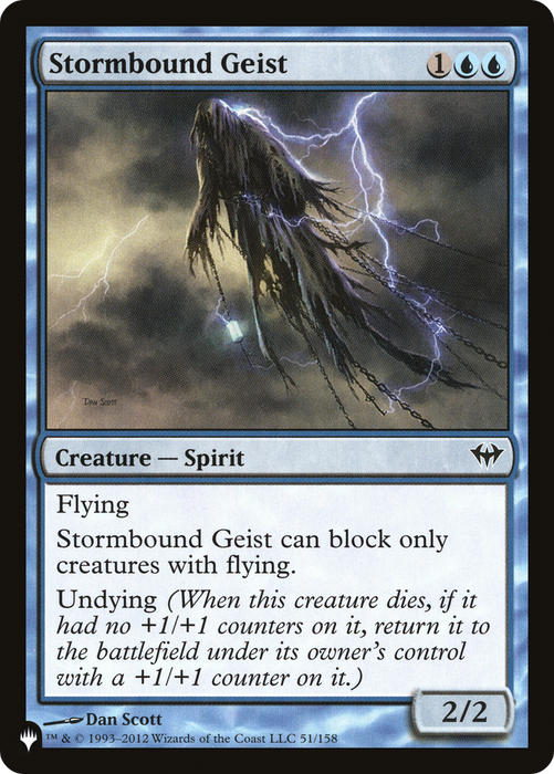 Stormbound Geist [PLST-DKA-51] - The List