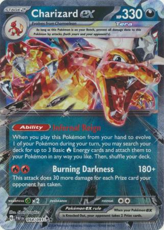 Charizard ex (054/091) [Scarlet & Violet: Paldean Fates]