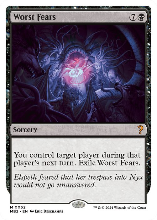 Worst Fears [MB2-052] - Mystery Booster 2