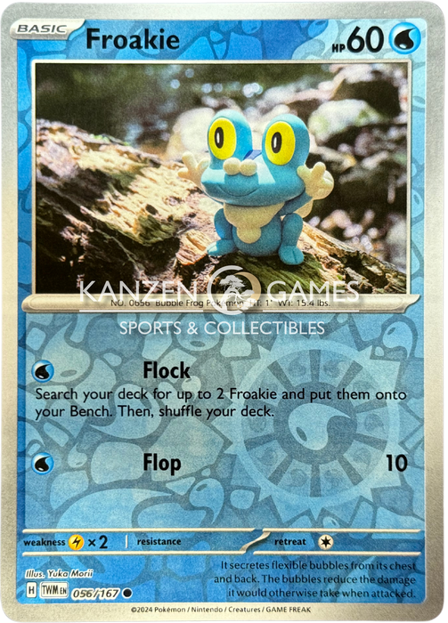 Froakie (056/167) Reverse Holofoil [SV06: Twilight Masquerade]