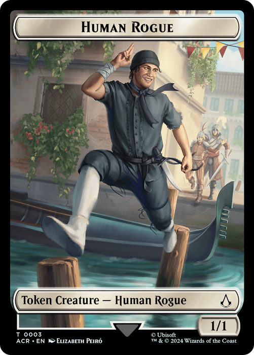 Human Rogue [TACR-003] - Assassin's Creed Tokens