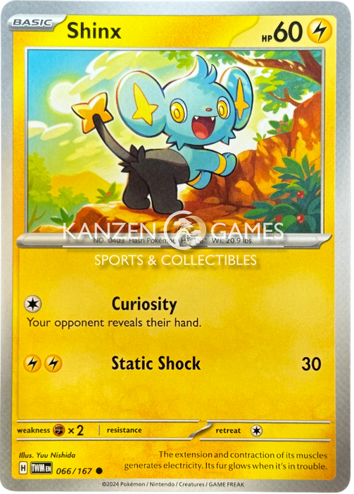 Shinx (066/167)  [SV06: Twilight Masquerade]