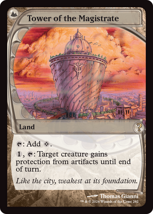 Tower of the Magistrate [MB2-242] Foil - Mystery Booster 2