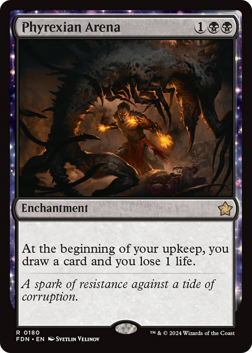 Phyrexian Arena (enchantment) [FDN-180] - Foundations