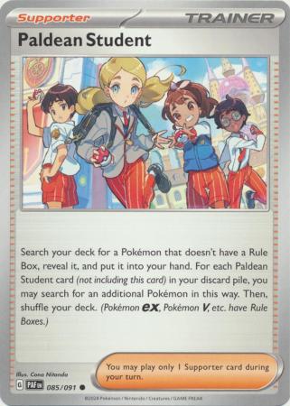 Paldean Student (085/091) [Scarlet & Violet: Paldean Fates]