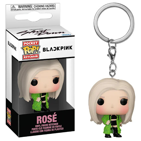 Pop KeyChain BlackPink Rose