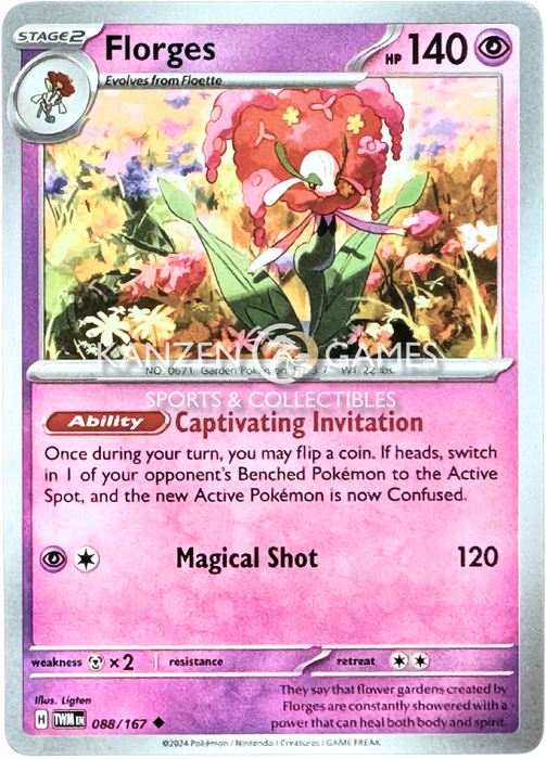 Florges (088/167)  [SV06: Twilight Masquerade]