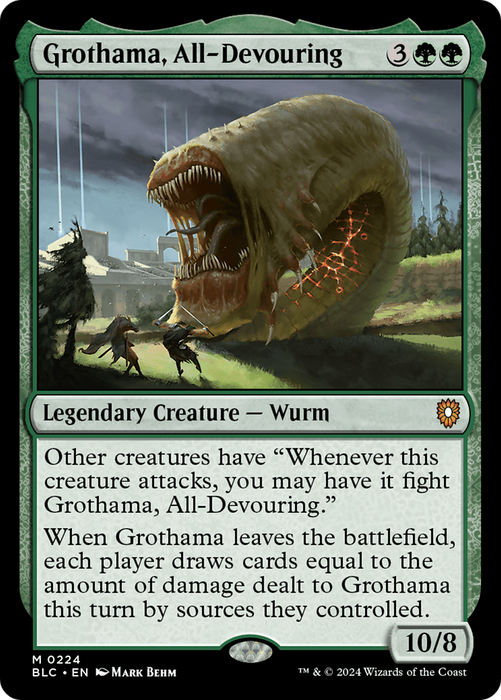 Grothama, All-Devouring [BLC-224] - Bloomburrow Commander