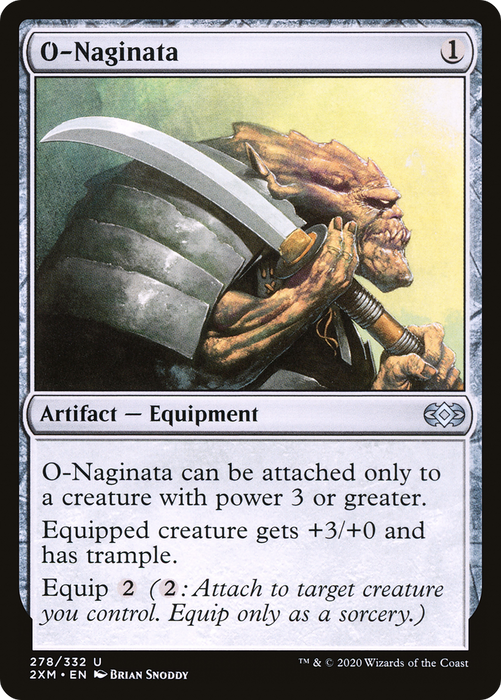 O-Naginata [2XM-278] Foil - Double Masters