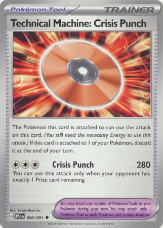 Technical Machine: Crisis Punch (090/091) [Scarlet & Violet: Paldean Fates]