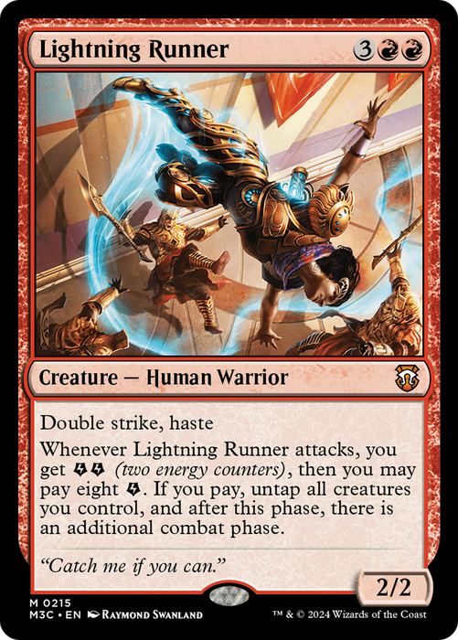 Lightning Runner [M3C-215] Foil - Modern Horizons 3 Commander