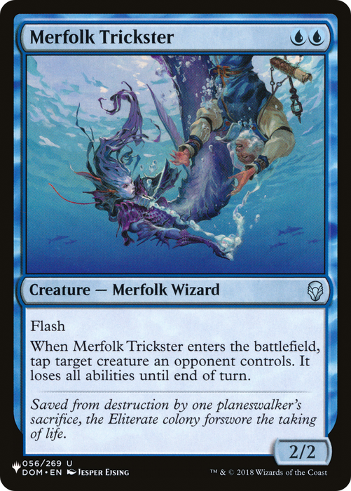 Merfolk Trickster [PLST-DOM-56] - The List