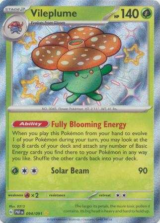 Vileplume (094/091) [Scarlet & Violet: Paldean Fates]