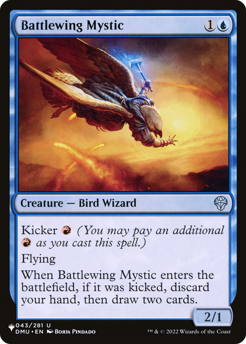 Battlewing Mystic [PLST-DMU-43] - The List