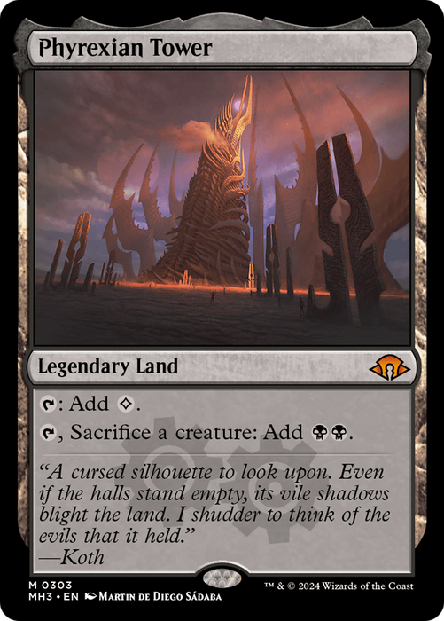 Phyrexian Tower [MH3-303] Foil - Modern Horizons 3