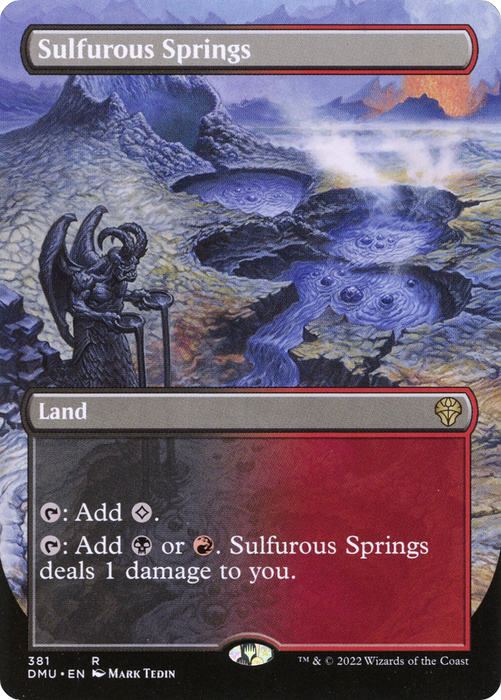 Sulfurous Springs (Borderless) [DMU-381] - Dominaria United