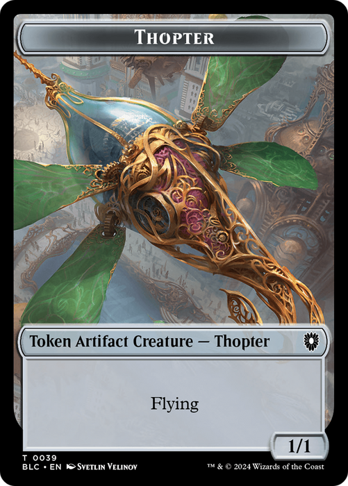 Thopter [TBLC-039] - Bloomburrow Commander Tokens