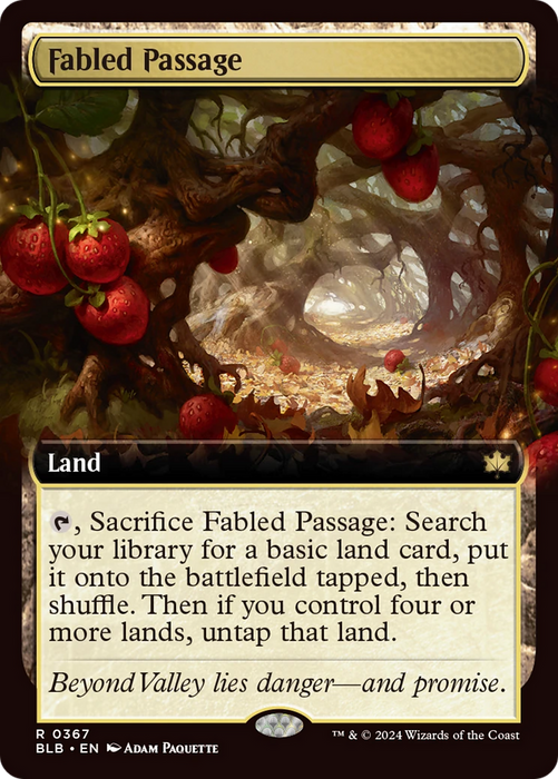 Fabled Passage (Extended Art) [BLB-367] Foil - Bloomburrow