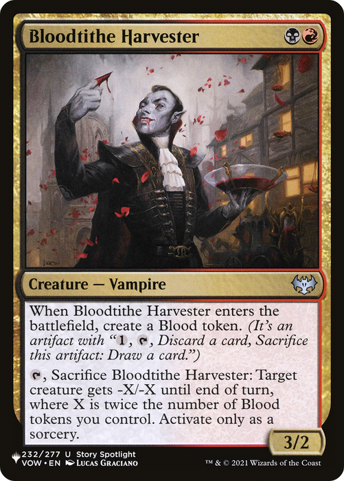 Bloodtithe Harvester [PLST-VOW-232] - The List