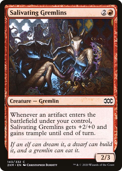 Salivating Gremlins [2XM-143] Foil - Double Masters