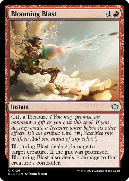 Blooming Blast [BLB-126] Foil - Bloomburrow