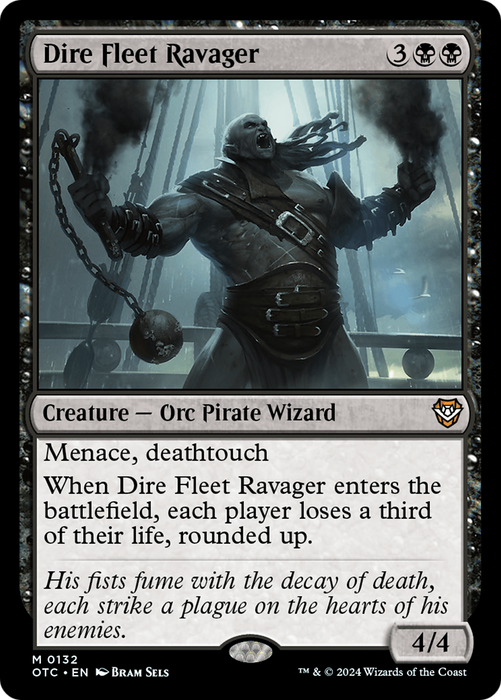 Dire Fleet Ravager [OTC-132] - Outlaws of Thunder Junction Commander