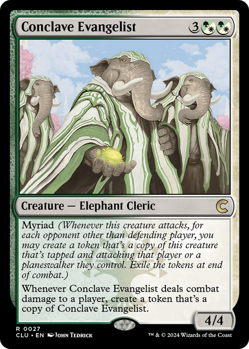 Conclave Evangelist [CLU-027] - Ravnica: Clue Edition