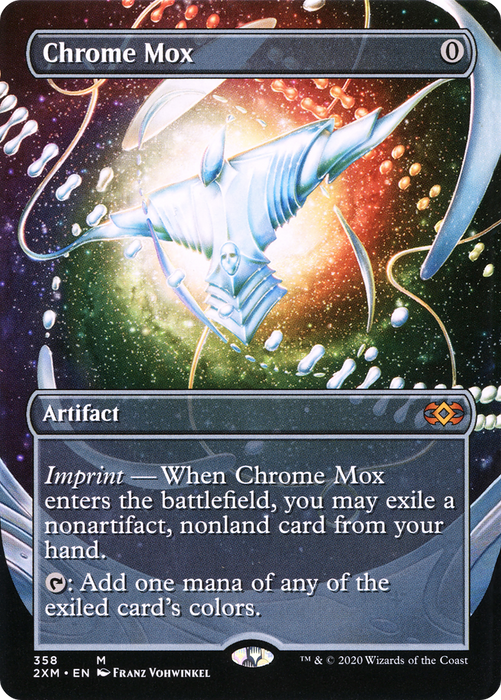 Chrome Mox (Borderless) [2XM-358] - Double Masters