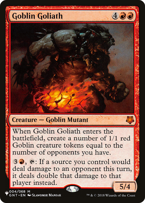 Goblin Goliath [PLST-GNT-4] - The List