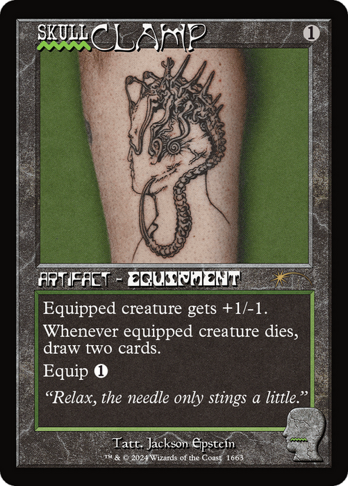 Skullclamp [SLD-1663] Foil - Secret Lair Drop