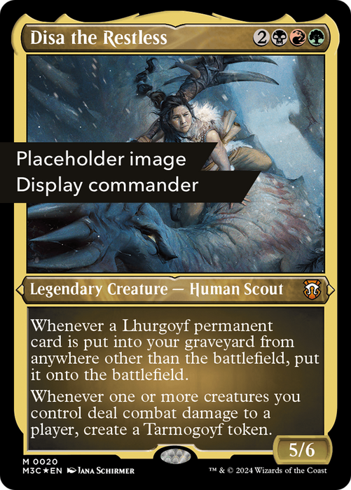 Disa the Restless [M3C-144] Etched Foil - Modern Horizons 3 Commander