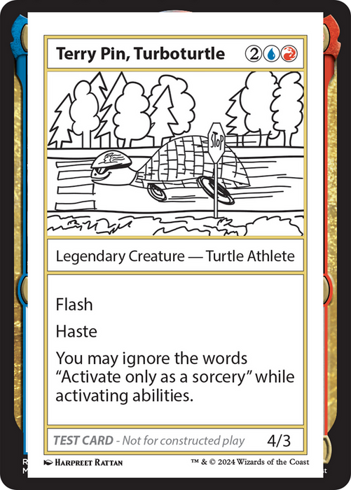 Terry Pin, Turboturtle [MB2-999-TPTT] - Mystery Booster 2