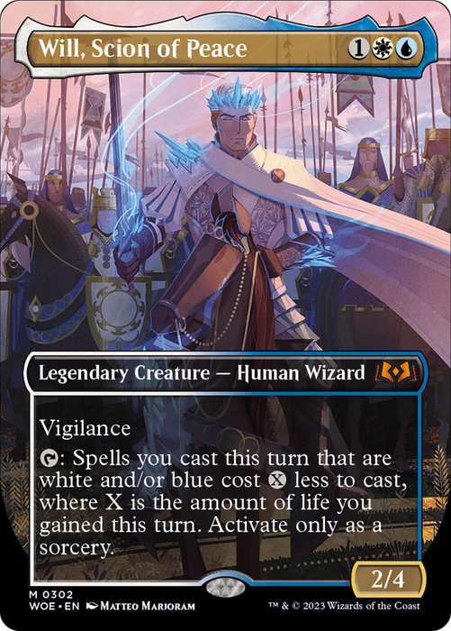 Will, Scion of Peace (Borderless) [WOE-302] - Wilds of Eldraine