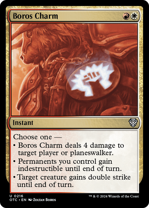 Boros Charm [OTC-216] - Outlaws of Thunder Junction Commander