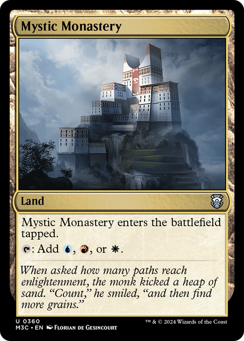 Mystic Monastery [M3C-360] - Modern Horizons 3 Commander